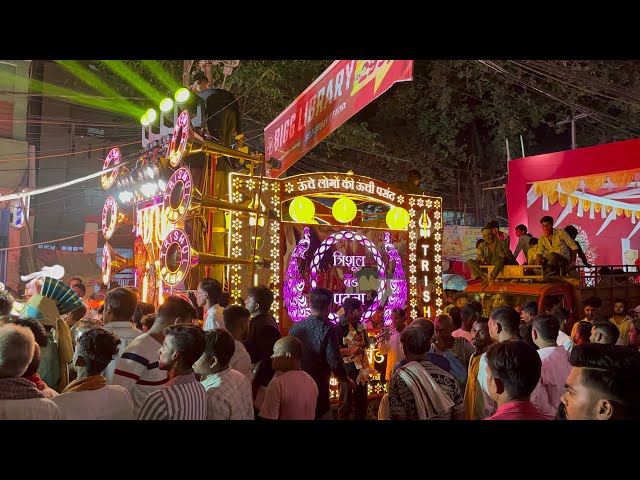 Trishul band | Durga puja patna| song ~ nisha