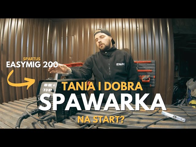 Dobra i tania spawarka na start – co polecam? | Spartus EasyMIG 200