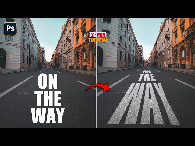 Add Text on any Surface in Photoshop | 2-Min Tutorial | JZ Graphics