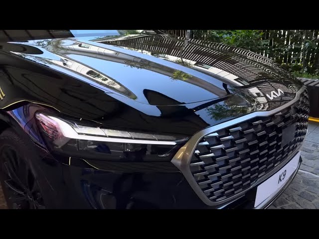 [4K ASMR] The KIA K9 Platinum | Aurora Black Pearl Exterior | P2