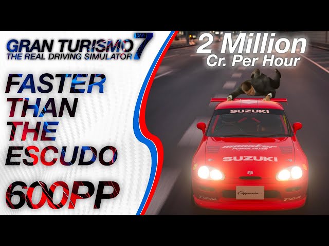 FASTEST 600pp Car NO EXPLOITS - Gran Turismo 7 2m Credits per Hour Cappuccino Swap (GT7 Money Grind)