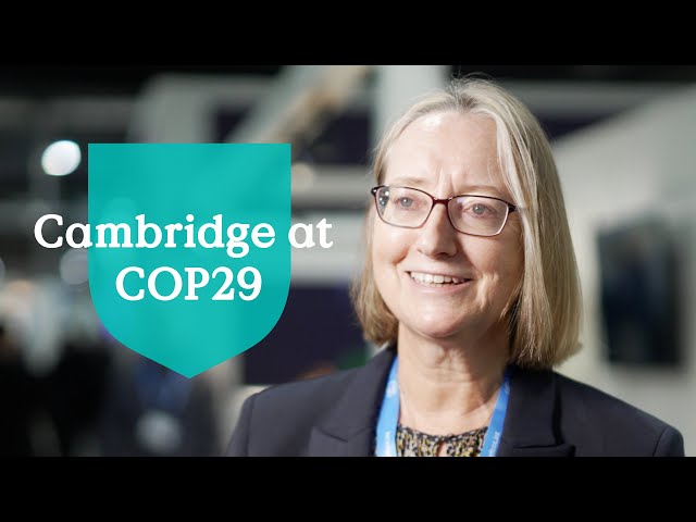 Cambridge at COP29 – Climate Education