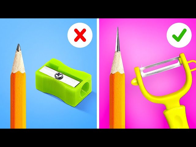 Genius School Hacks and DIY Gadgets Everyone Should Know! 🎓✨