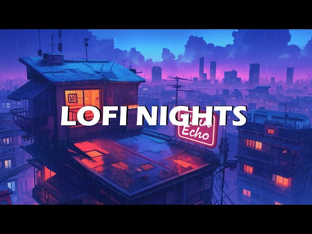 🌃 Late Night Retro Lofi Beats 💿 Chill Lofi Hip Hop Music To Enhance Productivity 🌧️ Rainy City Lofi