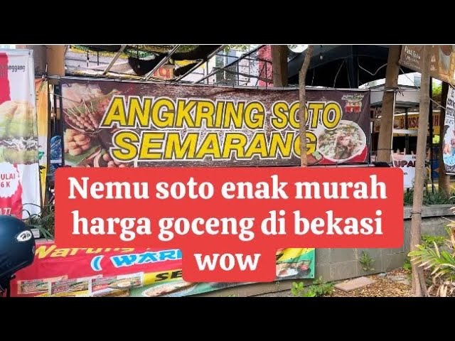 Nemu soto daging enak murah cuma 5000 rupiah di bekasi wow #soto #kuliner #food  #bekasi