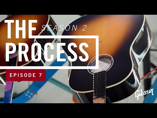 Crafting the Iconic Sunburst on Gibson Acoustic Guitars | The Process S2 EP7