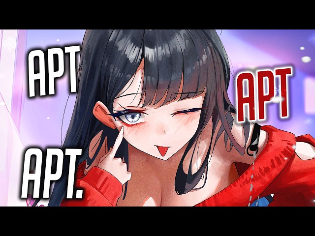 Nightcore - APT. (Soft Rock Version) (Lyrics)