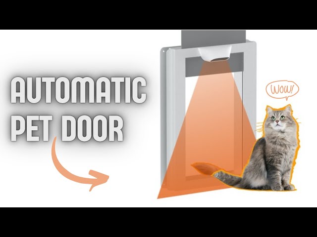 Smart, AI-powered, automatic pet door