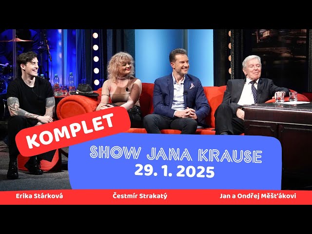 Celý díl - Show Jana Krause 29. 1. 2025