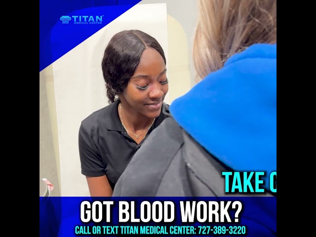 #Blood Work Visit at #Titan #Medical Center with Destiny!