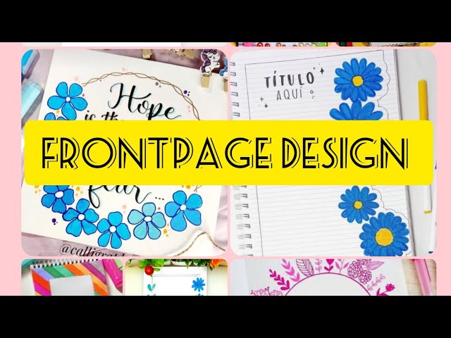 200 BEAUTIFUL BORDER DESIGNS/PROJECT WORK DESIGNS/A4 SHEET/FILE/FRONT PAGE DESIGN FOR SCHOOL PROJECT