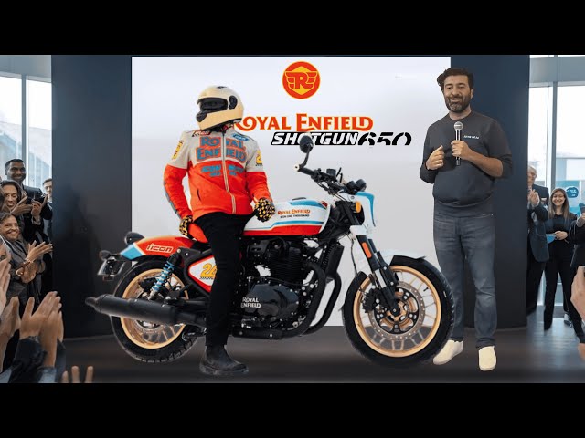 2025 NEW ROYAL ENFIELD SHOTGUN 650 ICON MOTORSPORTS LIMITED EDITION LAUNCHED!!