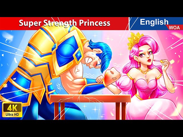 Diana - Super Strength Princess 💪 Princess Cartoons🌛 Fairy Tales in English @WOAFairyTalesEnglish