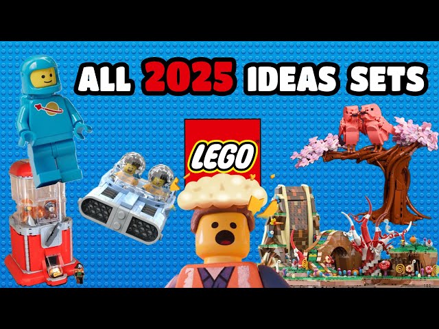 All LEGO Ideas Sets Coming in 2025