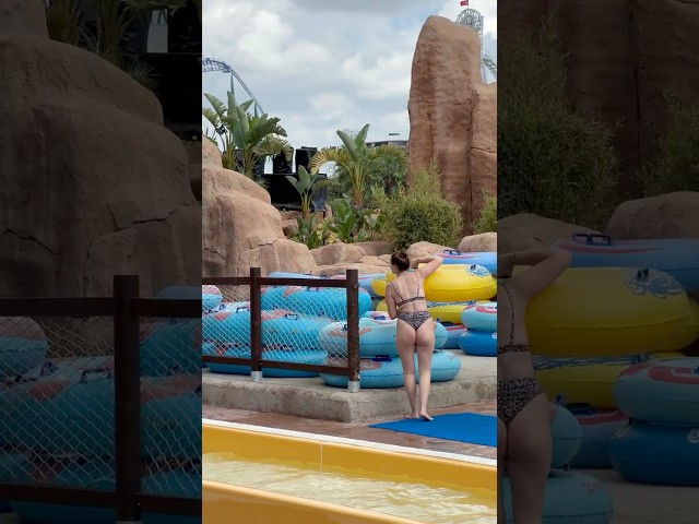 ☀️Magic Of The Water Park Pool  Aqua Park -Hot Day🏖️ #waterworld #waterpark #waterslide