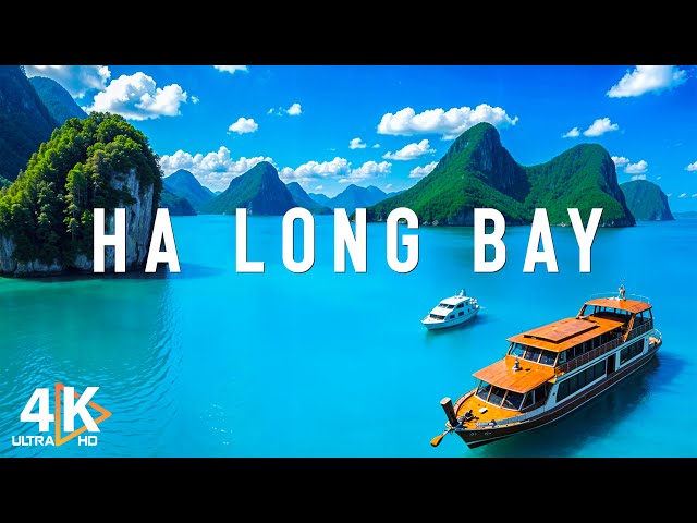 Ha Long Bay, Viet Nam 4K - The UNESCO World Heritage Site - Nature 4k Video UltraHD