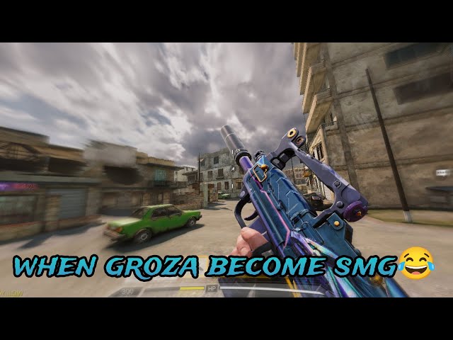 When Groza become smg in codm 😂|| funny video || Flyshot || #codmclips #codm #codmfunny