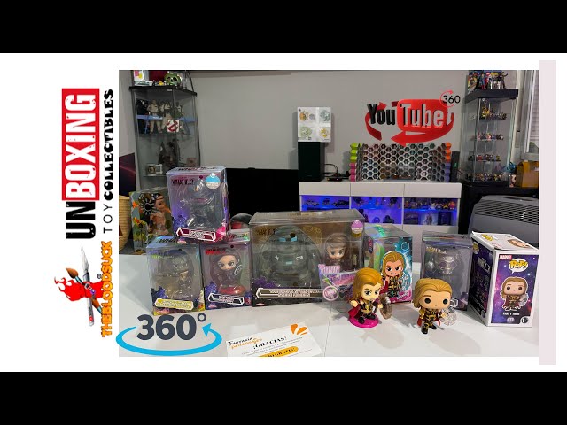 UNBOXING COLECCION DE FIGURAS DE MARVEL WHAT IF ! HOTTOYS COSBABY XIAOMI MI SPHERE 360 VIDEO CAM TOY