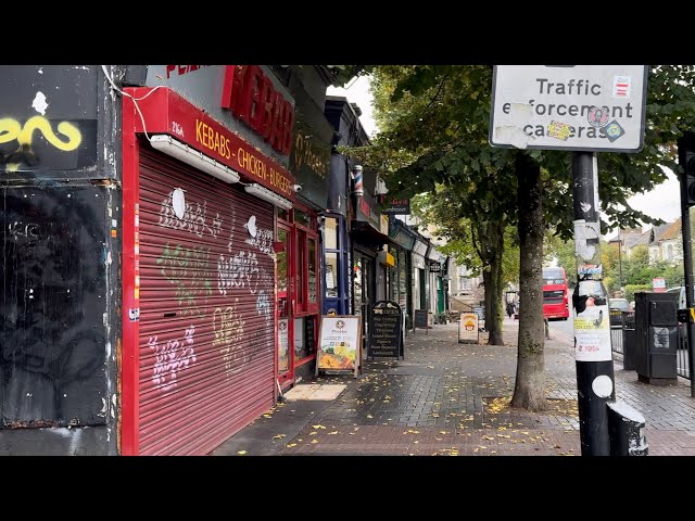 South London 🇬🇧 South Norwood High Street, So Quiet @11.30am