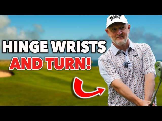 The wrist hinge technique that simplifies the golf swing