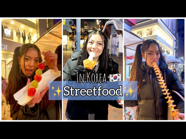 Streetfood in Korea testen✨🦋