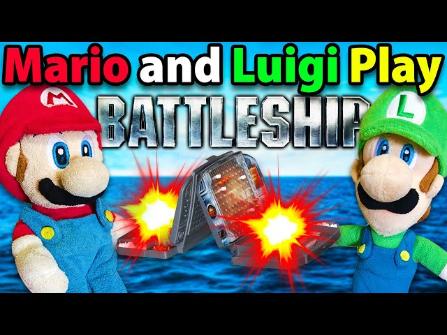 Crazy Mario Bros: Mario and Luigi Play Battleship!