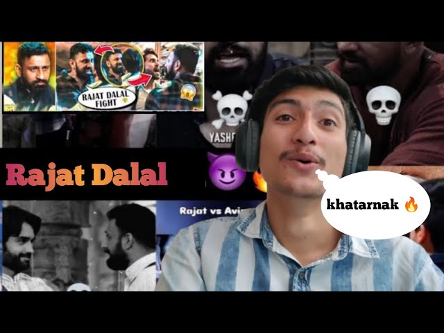 Reaction On : Rajat Dalal Attitude & Aggressive Moments In Bigg Boss | Rajat Dalal Reaction