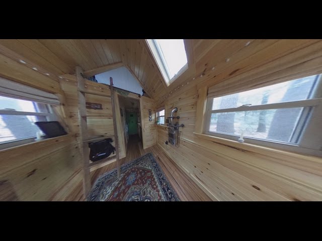 Take a 360-degree look inside this tiny home