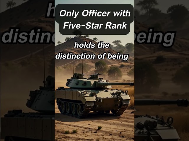 Indian Army: The Only Officer with a Five-Star Rank