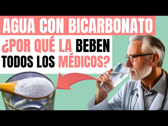 1 vaso de AGUA CON BICARBONATO DE SODIO hará ESTO a tu CUERPO