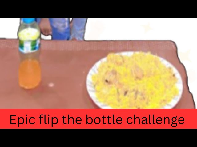 Epic Fail or Epic Win? 🏆 The Bottle Flip Challenge बोतल पलटें