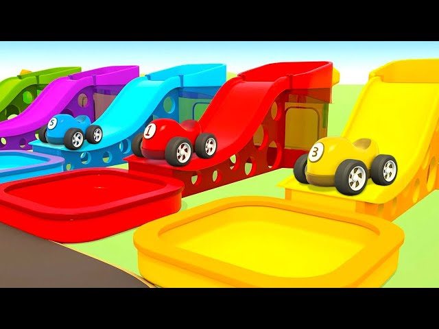 🔵🔴 Helper cars for kids & car cartoons for kids LIVE. Street vehicles & cars for kids.