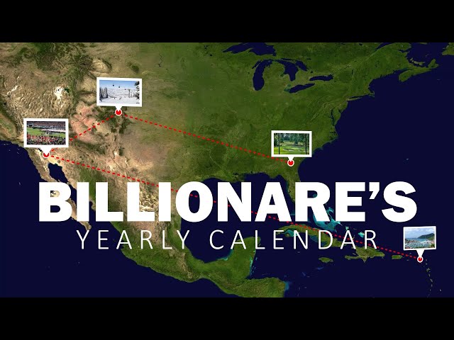 Billionaire's Yearly Calendar