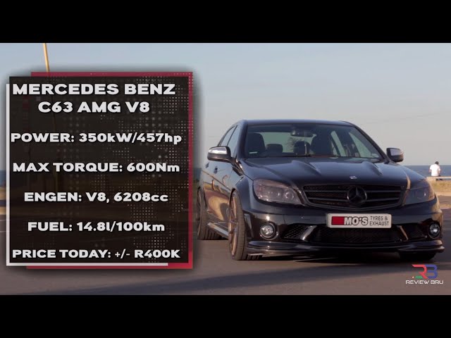 MERCEDES BENZ C63 AMG - SPEED TEST