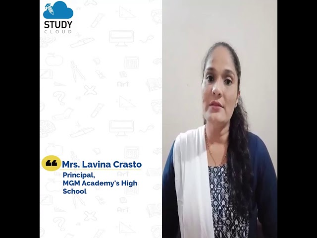 StudyCloud Happy Users Testimonial | Mrs. Lavina Crasto, Principal, MGM Academy's School | Part 2