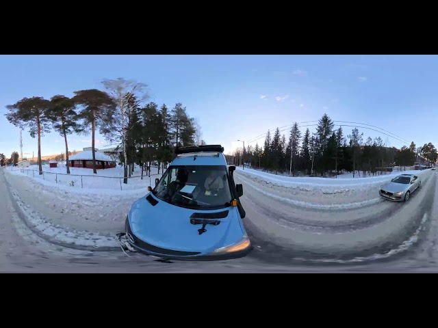 Driving in snow Norway