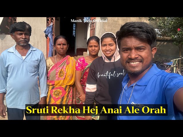 Sruti Rekha Ale Orah Hej Anai 🥰  Santali Vlog Video // @ManikTuduOfficial