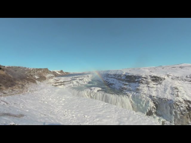 Gullfoss (Golden Waterfall), Iceland - 5.7k VR180