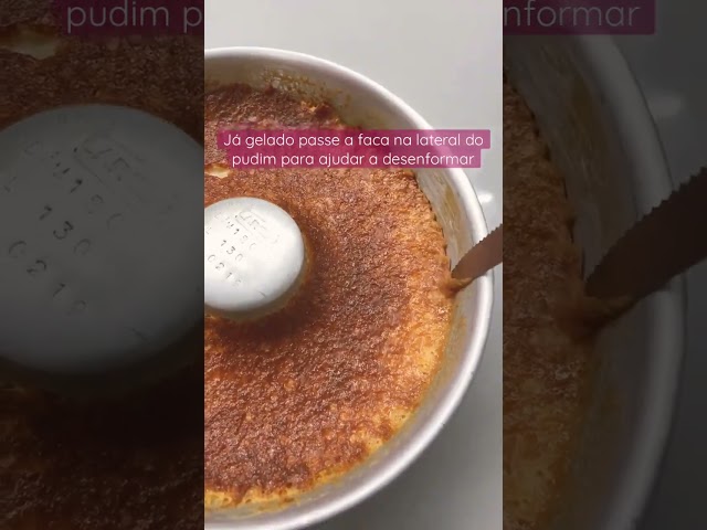 Pudim lisinho 🍮#shortsyoutube #receitas #shorts #cozinha #confeitaria #feitocomamor