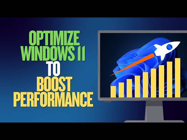 Optimize Windows 11 to Boost Performance With No Software