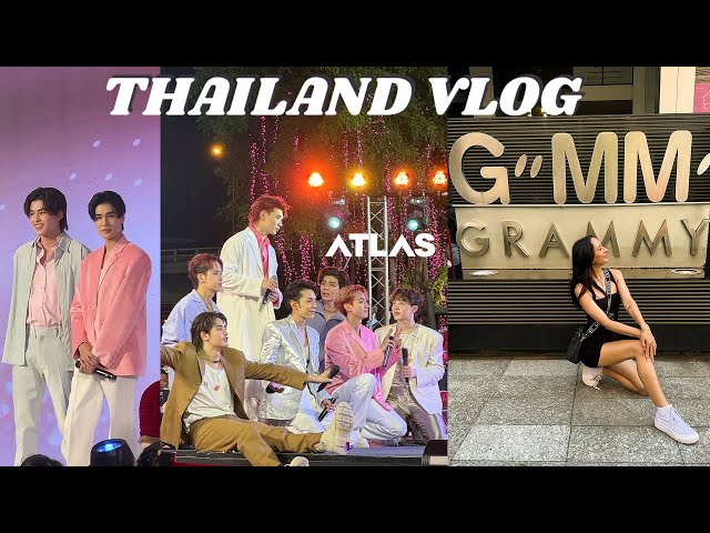 Bangkok VLOG | GMMTV Building, PondPhuwin Event, ATLAS CONCERT @atlasTH  | THAILAND TRAVEL vlog