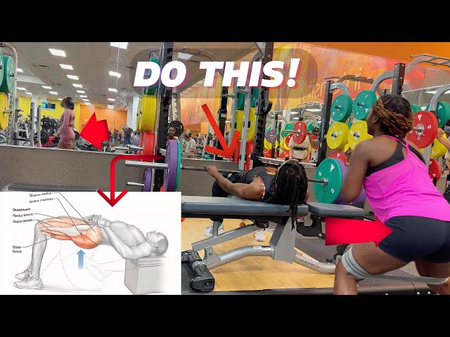 How To Do A Barbell Hip Thrust The RIGHT Way! (FIX THIS!)