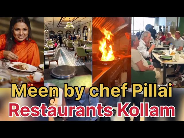 Meen by chef Pillai | Kollam restaurant | Suresh chef Pillai special restaurant Kollam Kerala