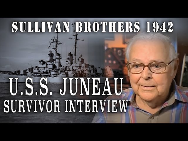 "Frank Holmgren - U.S.S. Juneau Survivor Interview" - U.S. Navy Sullivan Brothers Story