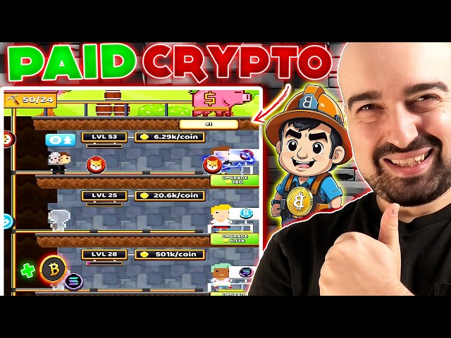 3 Apps To Earn Crypto Playing Games 2025! (REAL Experience)