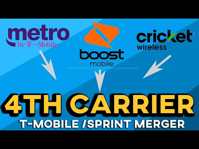 T-mobile New 4th national wireless carrier! Sprint Merger MetroPCS