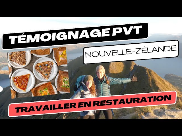 Job en Nouvelle-Zélande : Témoignage dans une Crêperie ( restauration)