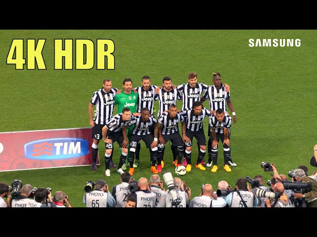 4K HDR Football Tim Cup Highlights HDR Juventus Vs. Lazio