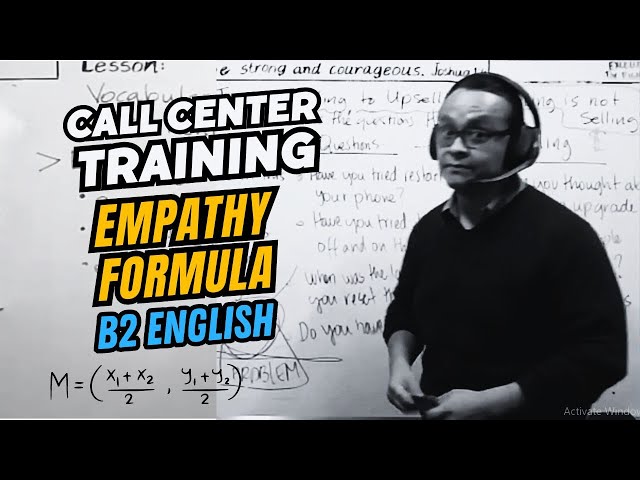 B2 English Call Center Training • Empathy Formula Lesson 2