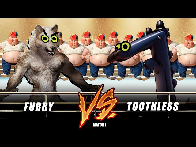 Furry vs. Toothless